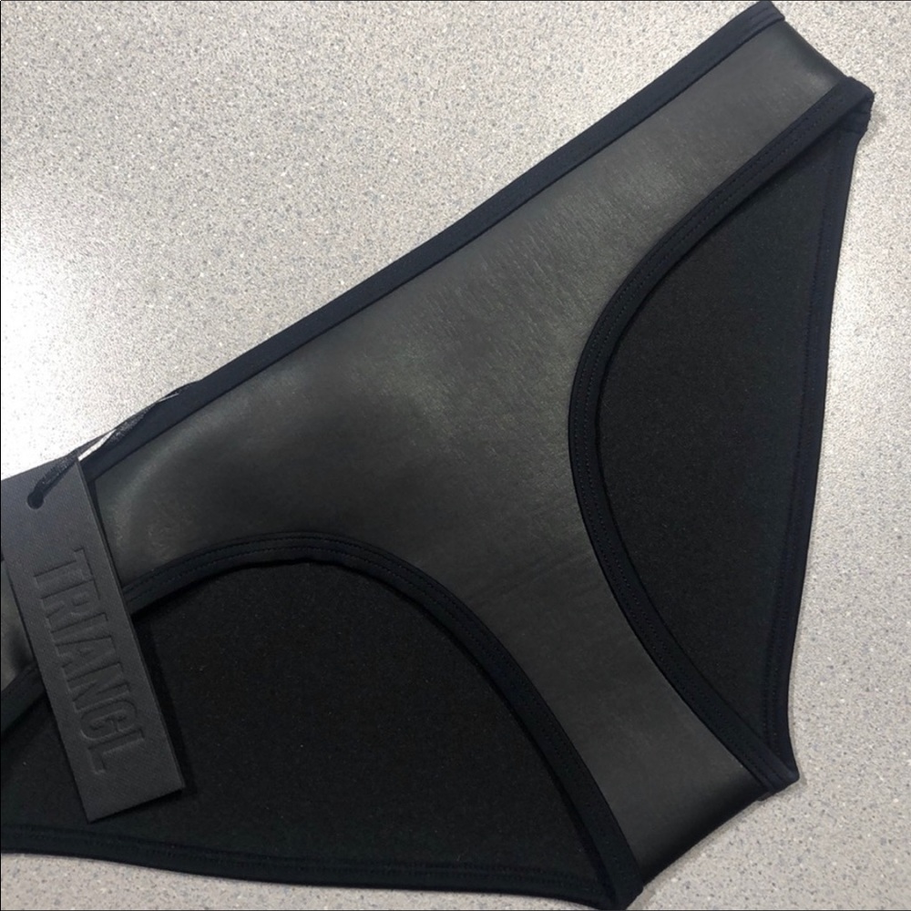 Triangl Black Bikini Bottoms